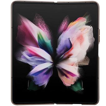 Obal Guess 4G PU Leather Triangle Samsung Galaxy Z Fold5 5G F946 GUHCZFD5P4TDPW Brown