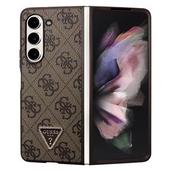 Obal Guess 4G PU Leather Triangle Samsung Galaxy Z Fold5 5G F946 GUHCZFD5P4TDPW Brown