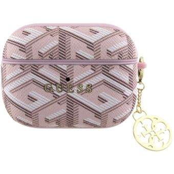 Obal Guess PU G Cube Charm AirPods Pro GUAPPGCE4CP Pink