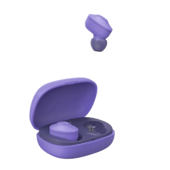 Hama Freedom Buddy TWS, Bluetooth slúchadlá, štuple, nabíjacie puzdro, fialové