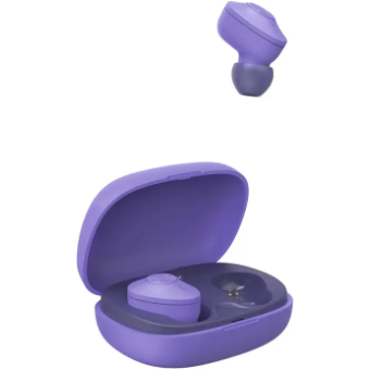 Hama Freedom Buddy TWS, Bluetooth slúchadlá, štuple, nabíjacie puzdro, fialové