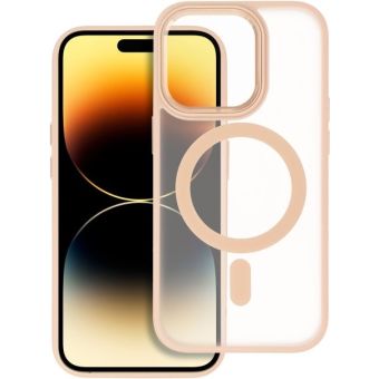 Obal Matte Mag Cover MagSafe Apple iPhone 15 Pro Max pink