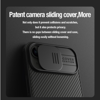 Odolné puzdro na Apple iPhone 15 Nillkin CamShield Pro Magnetic čierne