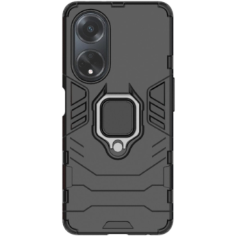 Odolné puzdro na Oppo A98 5G Ring Armor Rugged čierne