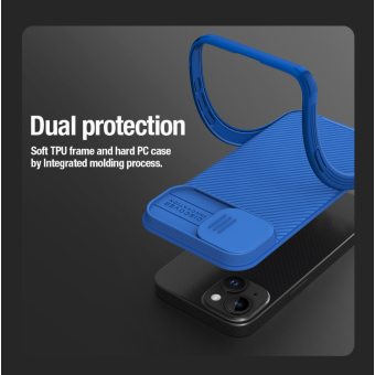 Obal Nillkin CamShield PRO Magnetic Apple iPhone 15 Pro Max Blue