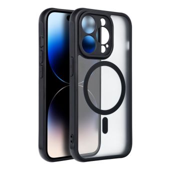 Obal Full Matte Mag Cover MagSafe Apple iPhone 14 Pro black