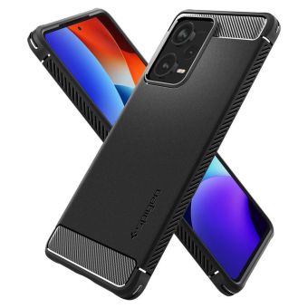 Odolné puzdro na Xiaomi Redmi Note 12 Pro+ 5G Spigen Rugged Armor Matte Black