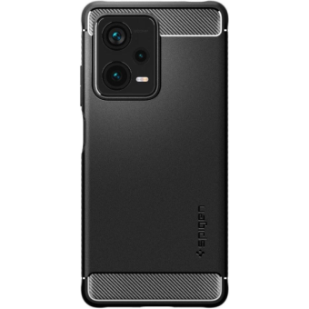 Odolné puzdro na Xiaomi Redmi Note 12 Pro+ 5G Spigen Rugged Armor Matte Black