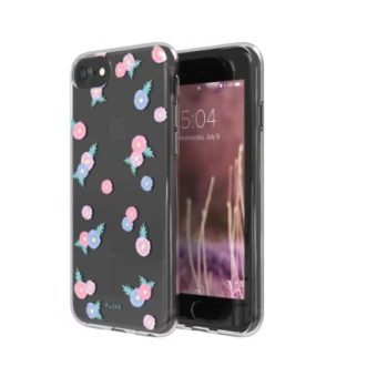 Silikónové puzdro na Apple iPhone 7/8/SE 2020/SE 2022 Flavr Real kvety