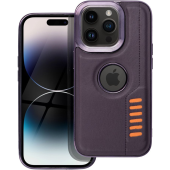 Plastové puzdro na Apple iPhone 12/12 Pro MILANO fialové