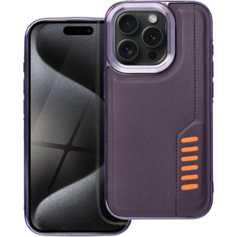 Plastové puzdro na Apple iPhone 15 Pro MILANO fialové