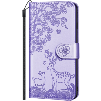 Diárové puzdro na Xiaomi Mi 11 Lite/11 Lite NE MEZZO zvieratká fialové