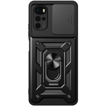 Odolné puzdro na Xiaomi 13T 5G/13T Pro 5G Tech-Protect Camshield Ring Armor čierne