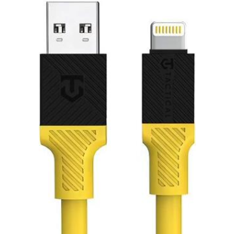 Tactical Fat Man, USB-A na Lightning, 1m, žltý