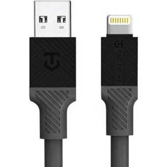 Tactical Fat Man, USB-A na Lightning, 1m, sivý