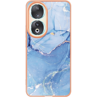 Silikónové puzdro na Honor 90 5G Design TPU marble modré