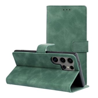 Obal TENDER Book Samsung Galaxy S24 Ultra 5G S928 green