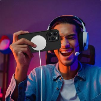 Silikónové puzdro na Apple iPhone 15 Tech-Protect Silicone MagSafe Olive