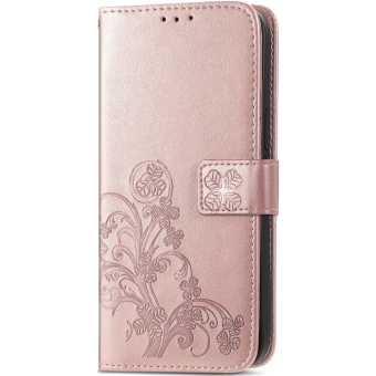 Diárové puzdro na Honor 90 5G MEZZO kvety zlato-ružové