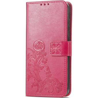 Diárové puzdro na Honor 90 5G MEZZO kvety tmavo-ružové