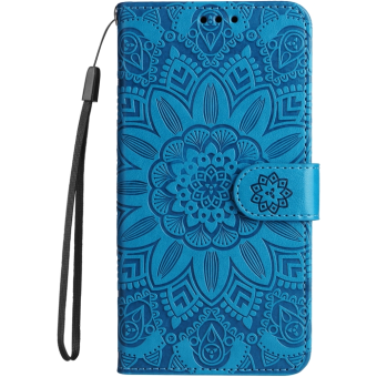 Diárové puzdro na Xiaomi 13T 5G/13T Pro 5G MEZZO slnečnica modré