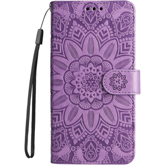 Diárové puzdro na Xiaomi 13T 5G/13T Pro 5G MEZZO slnečnica fialové