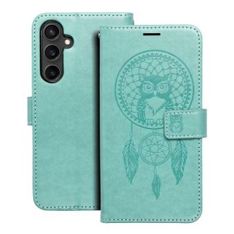 Obal MEZZO Book Case Samsung Galaxy S23 FE 5G S711 dreamcatcher green