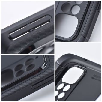 Silikónové puzdro na Xiaomi Redmi 13C/Poco C65 Carbon Pro čierne