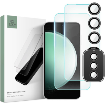 Tvrdené sklo na Samsung Galaxy S23 FE 5G S711 Tech-Protect Supreme (2+1) 9H