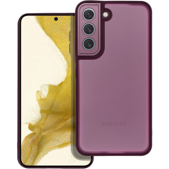 Plastové puzdro na Samsung Galaxy S22 5G S901 VARIETE purple