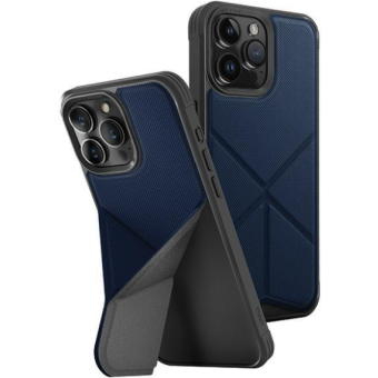 Plastové puzdro na Apple iPhone 15 Pro Max UNIQ Transforma MagClick Charging electric blue