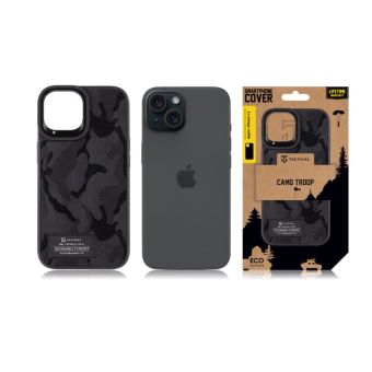 Obal Tactical Camo Troop Apple iPhone 15 Black