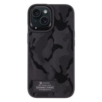 Obal Tactical Camo Troop Apple iPhone 15 Black
