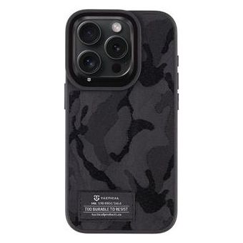 Obal Tactical Camo Troop Apple iPhone 15 Pro Black