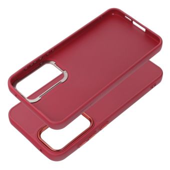 Plastové puzdro na Samsung Galaxy A55 5G A556 Frame magenta