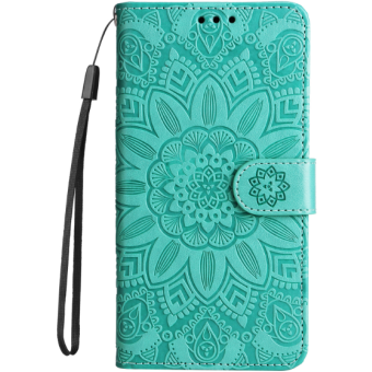 Diárové puzdro na Samsung Galaxy S23 FE 5G S711 MEZZO kvety zelené