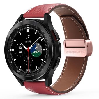 DUX DUCIS YA genuine leather strap Samsung Galaxy Watch/Huawei Watch/Honor Watch (22mm band) red