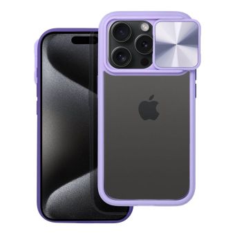 Obal SLIDER Case Apple iPhone 15 Pro purple