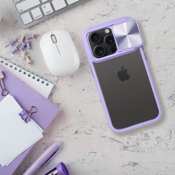 Obal SLIDER Case Apple iPhone 15 Plus purple