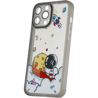 Silikónové puzdro na Apple iPhone 12 Pro Ultra Trendy Space 1