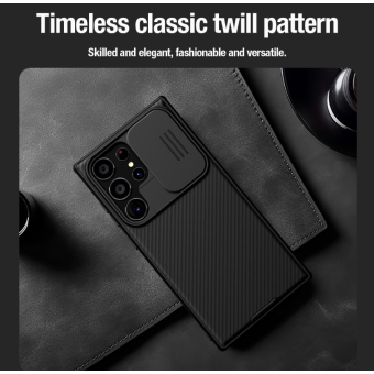 Odolné puzdro na Samsung Galaxy S24 Ultra 5G S928 Nillkin CamShield Pro čierne