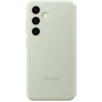 Diárové puzdro Samsung na Samsung Galaxy S24 5G S921 EF-ZS921CGEGWW Smart View Wallet Light Green