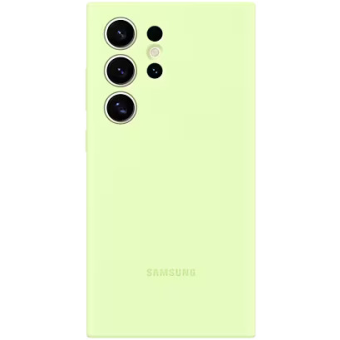 Silikónové puzdro Samsung na Samsung Galaxy S24 Ultra 5G S928 EF-PS928TGE Silicone Cover Lime