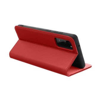 Diárové puzdro na Xiaomi Redmi Note 13 5G Leather Smart Pro červené