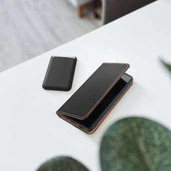 Obal Leather Smart Pro Book Xiaomi Redmi Note 13 Pro 4G/Poco M6 Pro 4G black