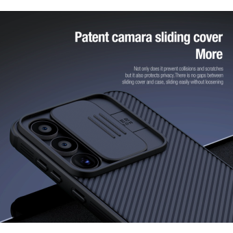 Odolné puzdro na Samsung Galaxy A55 5G A556 Nillkin CamShield Pro čierne