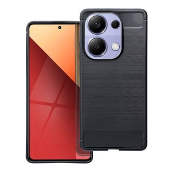 Carbon TPU Xiaomi Redmi Note 13 Pro LTE - čierne