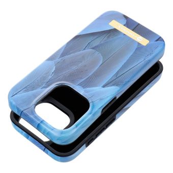 Plastové puzdro na Apple iPhone 15 Pro Max Forcell F-Protect Mirage MagSafe blue bird