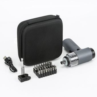 UF-TOOLS, digitálny elektrický skrutkovač set 36in1, čierny