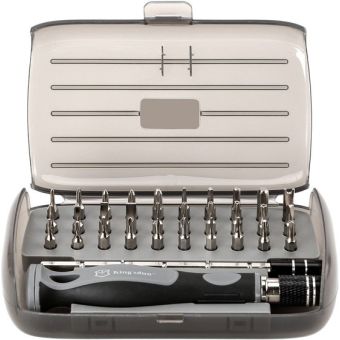 UF-TOOLS, skrutkovač, sada 32v1, sivý